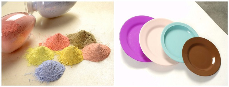 пищевая меламиновая формовочная смесь и малеминовые плиты