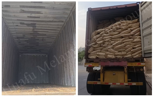 Huafu Brand food grade melamine moulding compound shipment Huafu Brand food grade melamine moulding compound shipment
